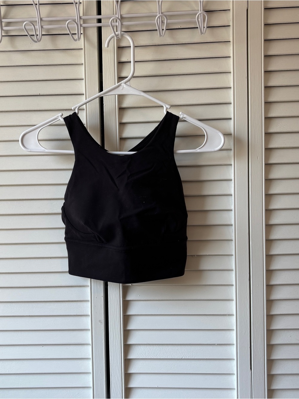lululemon athletica Black Athletic Crop Top